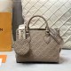 Khaki Vintage Elegant Letter Patchwork Bags