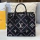 Black Street Elegant Letter Patchwork Bags