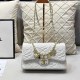 White Casual Street Letter Patchwork Chains Bags