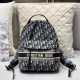Black Street Letter Zipper Bags