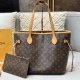 Brown Vintage Elegant Letter Plaid Patchwork Bags