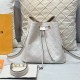 White Street Letter Draw String Bags