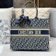 Blue Vintage Elegant Letter Patchwork Bags