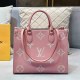 Pink Casual Street Letter Patchwork Bags