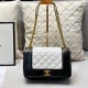 Black And White Casual Simplicity Letter Patchwork Chains Bags