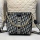 Black Street Vintage Letter Chains Zipper Bags