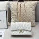 White Casual Simplicity Letter Chains Bags