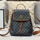 Blue Casual Street Letter Patchwork Bags