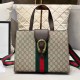 Khaki Street Elegant Letter Patchwork Bags