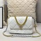 White Casual Simplicity Letter Chains Bags