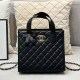 Black Simplicity Letter Patchwork Bags