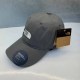 Grey Casual Street Letter Embroidered Hat