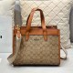 Brown Casual Simplicity Letter Patchwork Bags