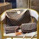 Coffee Casual Elegant Letter Patchwork Chains Bags