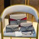Red Street Simplicity Letter Patchwork Chains Bags