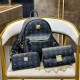 Black Casual Street Letter Patchwork Chains Zipper Bags