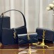 Black Casual Simplicity Letter Tassel Chains Bags