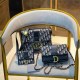 Black Gray Casual Street Letter Patchwork Chains Bags
