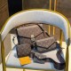 Coffee Casual Street Letter Patchwork Zipper Bags