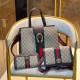 Multicolor Street Elegant Letter Patchwork Zipper Bags