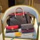 Red Casual Street Letter Patchwork Chains Zipper Bags