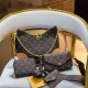 Coffee Casual Street Letter Patchwork Chains Zipper Bags