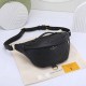Black Street Simplicity Letter Zipper Bags