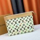 White Casual Street Letter Patchwork Zipper Bags