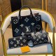Black And White Casual Street Letter Patchwork Zipper Bags