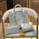 White Casual Street Letter Patchwork Zipper Bags