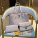 Light Pink Casual Street Letter Patchwork Chains Zipper Bags