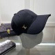 Black Street Simplicity Letter Patchwork Hat