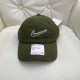 Grass Green Casual Street Embroidery Patchwork Hat