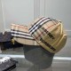 Khaki Casual Street Letter Striped Embroidered Patchwork Hat