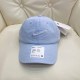 Baby Blue Casual Street Embroidery Patchwork Hat