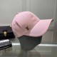 Pink Street Simplicity Letter Patchwork Hat