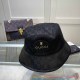 Black Casual Street Letter Patchwork Hat