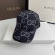 Black Casual Street Letter Patchwork Hat