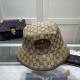 Khaki Casual Street Letter Patchwork Hat