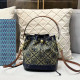 Blue Casual Street Letter Patchwork Bags