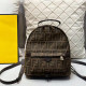 Coffee Casual Street Letter Zipper Bags