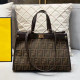 Coffee Vintage Elegant Letter Patchwork Bags
