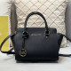 Black Casual Simplicity Letter Patchwork Bags
