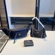 Black Casual Street Letter Patchwork Chains Zipper Bags