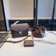 Coffee Casual Street Letter Plaid Patchwork Zipper Bags