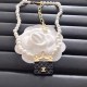 Black And White Celebrities Elegant Letter Patchwork Pearl Necklaces