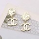 Gold Street Simplicity Letter Patchwork Earrings