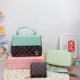 Lake Green Casual Street Letter Patchwork Zipper Bags