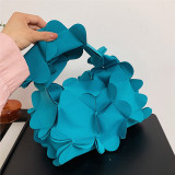 Blue Casual Sweet Daily Solid Patchwork Appliques Zipper Bags