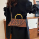 Brown Daily Leopard Patchwork Bags
